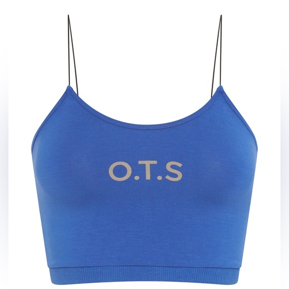 OneTeaspoon O.T.S String Crop Top, Electric Blue, Size Large, NWT - Picture 1 of 12